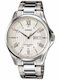 Casio Ceas Barbătesc 41mm Cu Baterie Cu Brățară Metalică Argintie