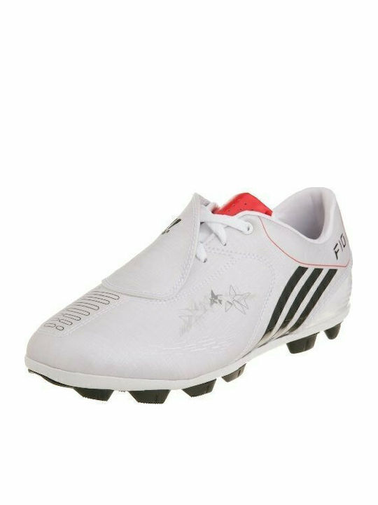 adidas F10 TRX Kids Molded Soccer Shoes White