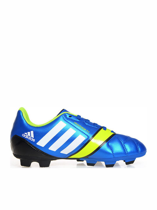 adidas NITROCHARGE Kids Molded Soccer Shoes Blue