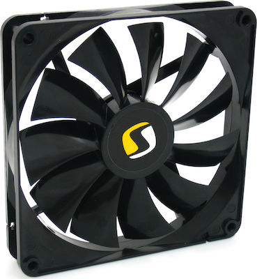 SilentiumPC Zephyr 140 Ventilator Carcasă cu Conexiune 3-Pin 1buc