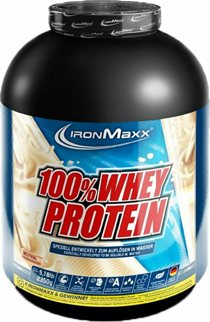 IronMaxx Whey Protein 2350gr French Vanilla Skroutz.gr
