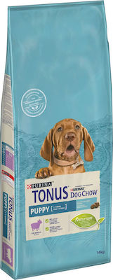 Purina Tonus Dog Chow Puppy 14kg Dry Food for Puppies with Rice and Lamb