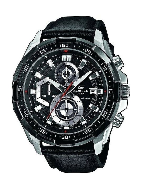 Casio Edifice Ανδρικό Ρολόι 49mm Μπαταρίας με Μ...