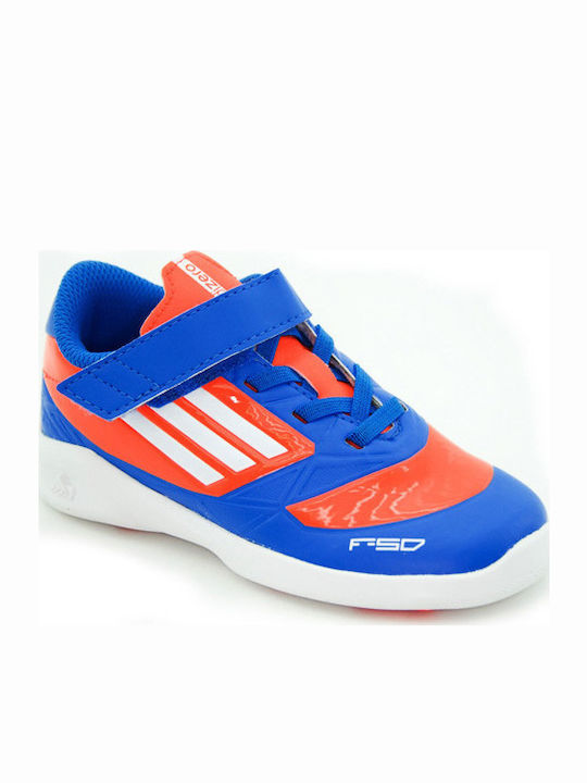 Adidas Kids Indoor Soccer Shoes Blue