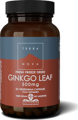 TerraNova Ginkgo Leaf Ginkgo Biloba 50 tabs