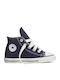 Converse Παιδικά Sneakers High Chuck Taylor High C Navy Μπλε