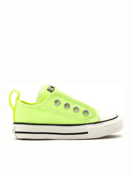 Chuck Taylor All Star All Star Chuck Taylor Adidași Copii Slip-On Verzi