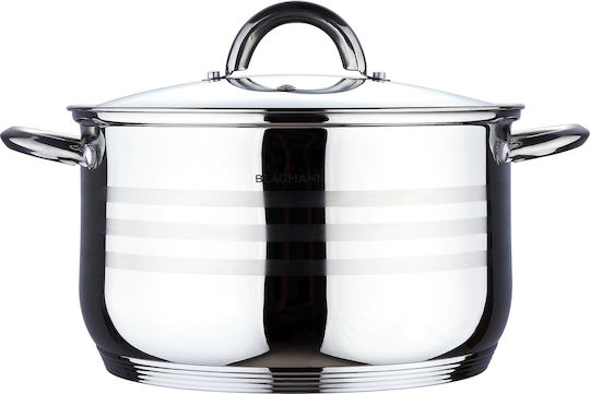 Blaumann Gourmet Line Tiefer Edelstahl-Topf 6.5Es / 24cm