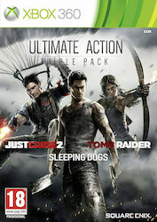 Ultimate Action Triple Pack (Just Cause 2/Sleeping Dogs/Tomb Raider) Joc Xbox 360