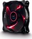 Lepa LPBOL12P Case Fan 120mm (1600rpm / 81.45cfm) με Κόκκινο Φωτισμό και Σύνδεση 3-Pin Κόκκινο