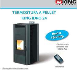 King Șemineu pe peleți 24kW King Șemineu pe peleți 24kW