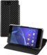 Roxfit Buchen Sie Synthetisches Leder Schwarz (Xperia Z3 Compact)