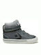 Converse Παιδικά Sneakers High Pro Blaze Strap Hi Inf για Αγόρι Γκρι