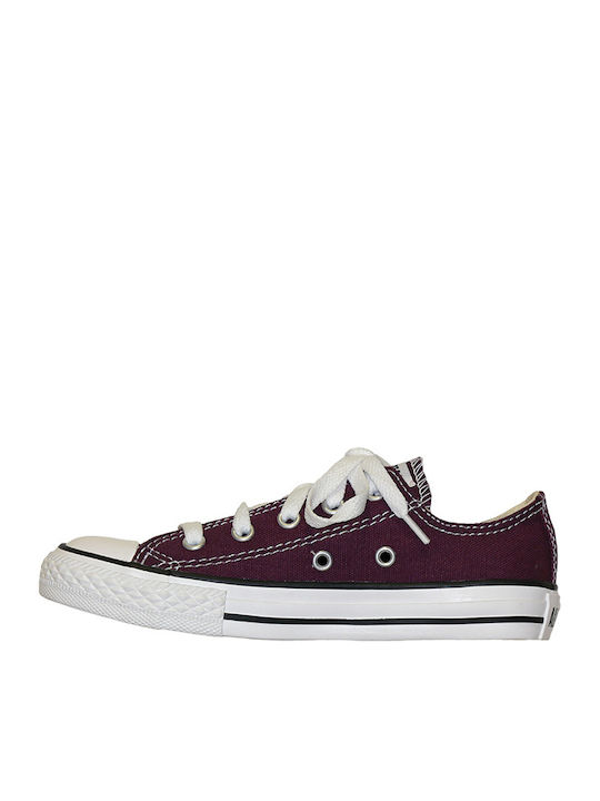 Chuck Taylor All Star Παιδικά Sneakers Μπορντό