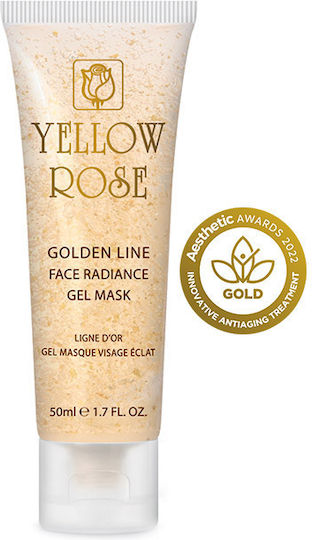 Yellow Rose Μάσκα Ομορφιάς Προσώπου για Λάμψη 50ml