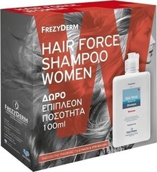 Frezyderm Hair Force Women Σαμπουάν Γενικής Χρήσης για Όλους τους Τύπους Μαλλιών 300ml