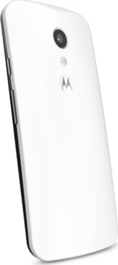Motorola Back Cover Λευκό (Motorola Moto G 2nd Gen)