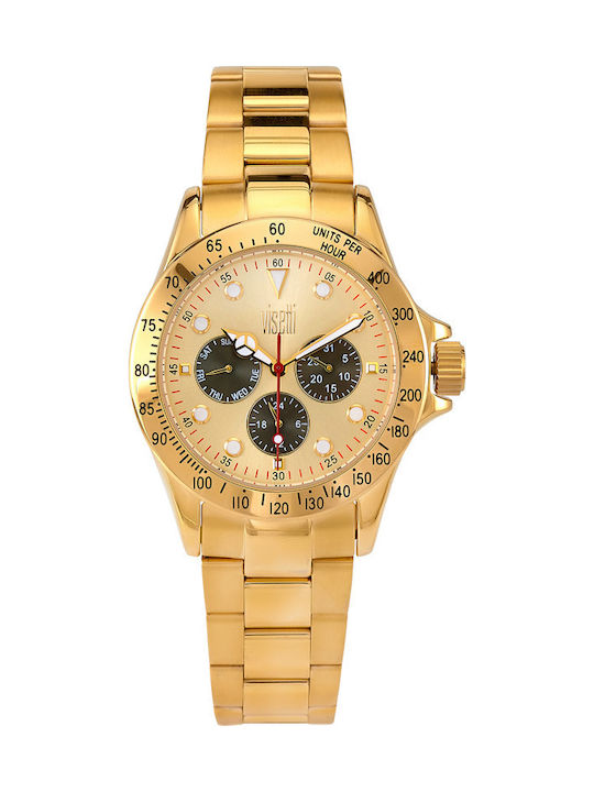 Elgin Chronograph Sapphire Crystal Stainless Steel 72108.5