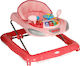 Lorelli W1224CE Baby Walker with Music for 6+ Months Pink