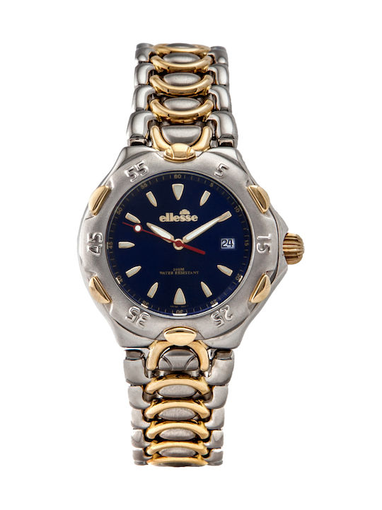 Ellesse Damen Uhr mit Gold Metallarmband 03-0080-409 Skroutz Germany