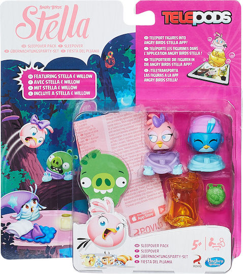 Hasbro Angry Birds Stella Telepods Tp Multipack Charakterfigur für Android/PC/iOS