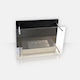 Thermozel Internal / Outdoor Floor Bioethanol Fireplace Gray 60x21x21cm