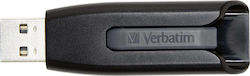 Verbatim Store 'n' Go V3 256GB USB 3.0 Stick Μαύρο