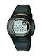 Casio Digital Men's Watch 40mm Chronograph Battery with Black Rubber Strap