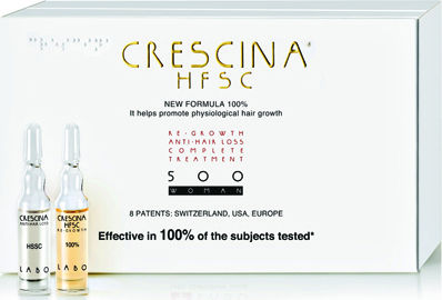 Labo Crescina Complete Treatment HFSC 100% 500 Fiola pentru păr pentru căderea părului pentru bărbați 20x3.5ml