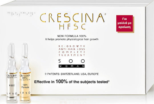 Labo Crescina HFSC 500 Hair Ampoules Against Hair Loss For Women 20x3.5ml