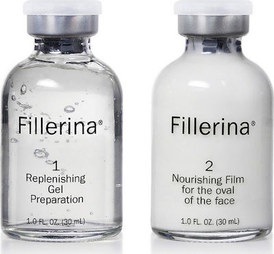 Labo Fillerina Dermo-cosmetic Grade 2 Serum Προσώπου για Αντιγήρανση 2x30ml