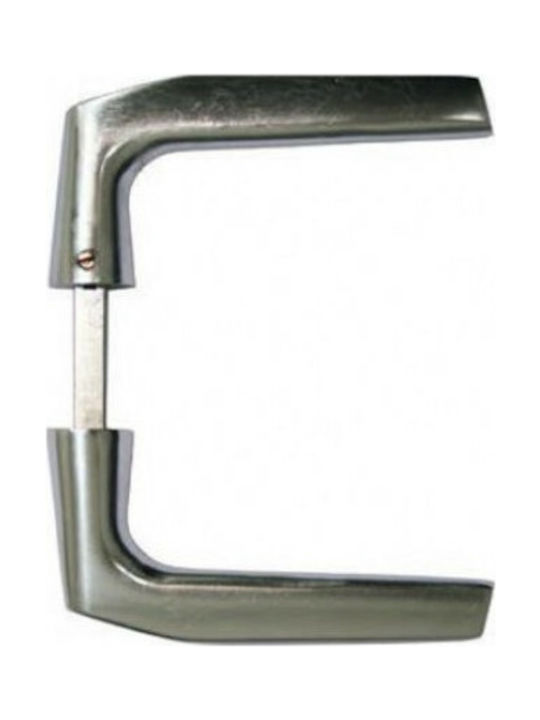 Nickel iron door handle