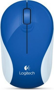 Logitech M187 Kabellos Mini Maus Blau