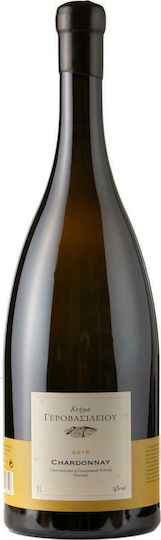 Κτήμα Γεροβασιλείου Κρασί Chardonnay Λευκό Ξηρό 3000ml