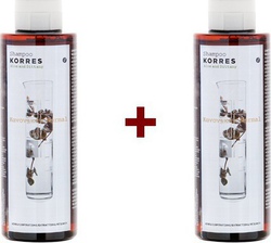 Korres Aloe & Dittany Σαμπουάν Γενικής Χρήσης για Κανονικά Μαλλιά 2x250ml