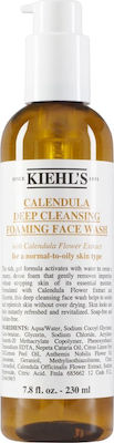 Kiehl's Calendula Deep Cleansing Foaming Face Wash Cleansing Gel for Oily Skin 230ml