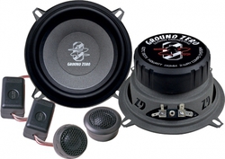 Ground Zero Set Auto-Lautsprecher GZTC 130Tx Autolautsprecher 5.25" mit 140W RMS (2 Weg) GZTC 130TX