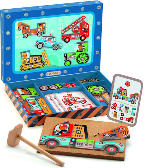 Djeco Wooden Construction Toy Fastenings for Children 7+ years+ Years