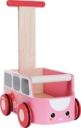 Plan Toys Φορτηγό Baby Walker for 12++ Months Pink