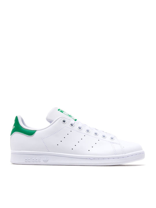 Adidas Παιδικά Sneakers Stan Smith J Footwear White / Green / Green