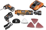 AEG Tools Omni 12C-0 Li-152B KIT1 Electric Oscillating Multi Tool 12V 2x1.5Ah with Speed Control 4935440770