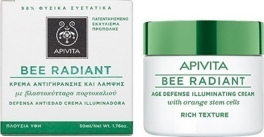 Apivita Bee Radiant Reich 24h Creme Gesicht 50ml