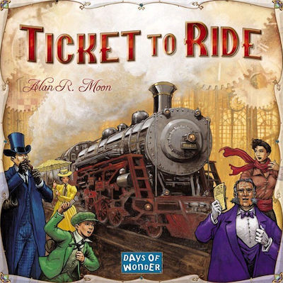 Days of Wonder Brettspiel Ticket To Ride - English für 2-5 Spieler 8+ Jahre DOW7201