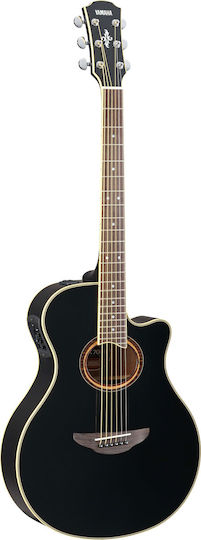 Yamaha Semi-Acoustic Guitar APX-700II Cutaway G010.00159 Black