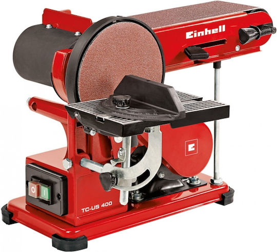 Einhell TC-US 400 Film/Disc Scrubber cu Putere 375W Diametru Disc 150mm și Viteză de Tăiere 50rpm