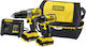 Stanley FMCK461C2 Сет Двигател за бормашина & Ударна отвертка 18V с 2 батерии 2Ах и калъф