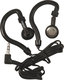 Heitech Ακουστικά Ψείρες Earbuds 09001391 Τύπου Ear Hook Μαύρα