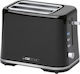 Clatronic Тостер Двуместна 870W Черен