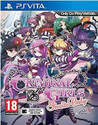 Criminal Girls Invite Only PS Vita Criminal Girls Invite Only PS Vita
