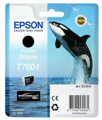 Epson T7601 InkJet Printer Ink Photo Black (C13T76014010)